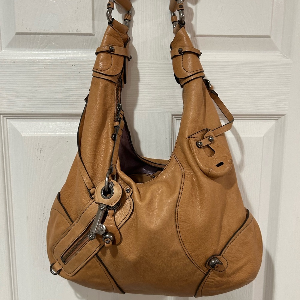 RARE Juicy Couture leather hobo bag